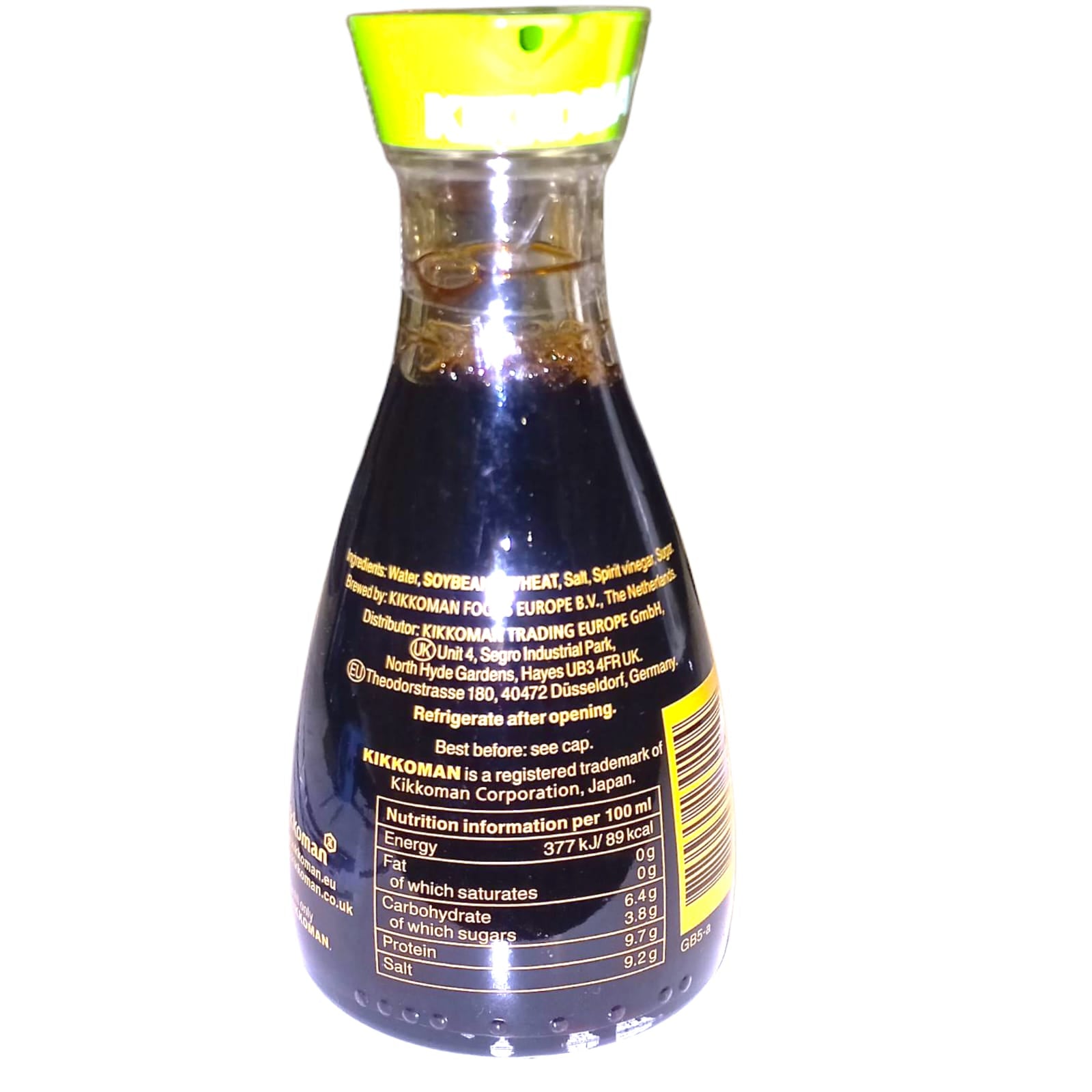 Soy Sauce | 43% Less Salt Soy Sauce – Vegan & No Added Preservatives – Kikkoman – 150ml