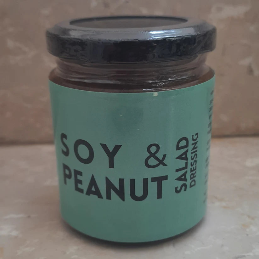 Salad Dressing | Soy & Peanut Salad Dressing - Made With Cold Pressed Oil & Olive Oil - No Added Flavors, Colors, Thickener & No Emulsifiers And Stabilisers – CHEF ZEHN – 200gm