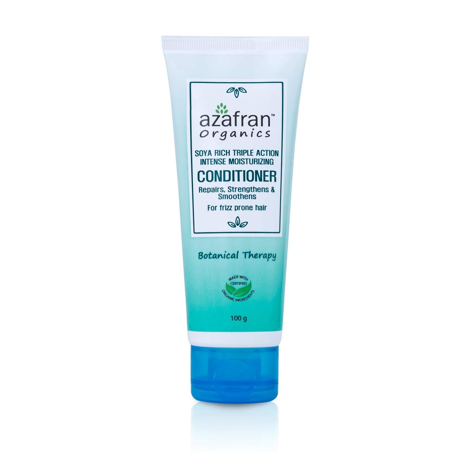 Soya Rich Triple Action Intense Moisturizing Conditioner – Azafran Organics – 100gm