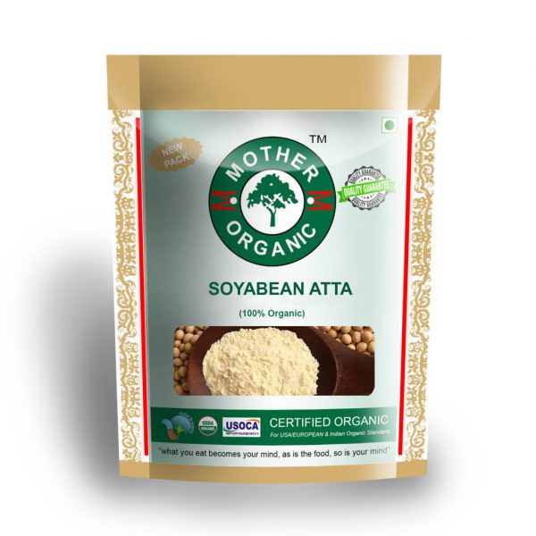 Soya Bean Atta - Mother Organic - 500gm