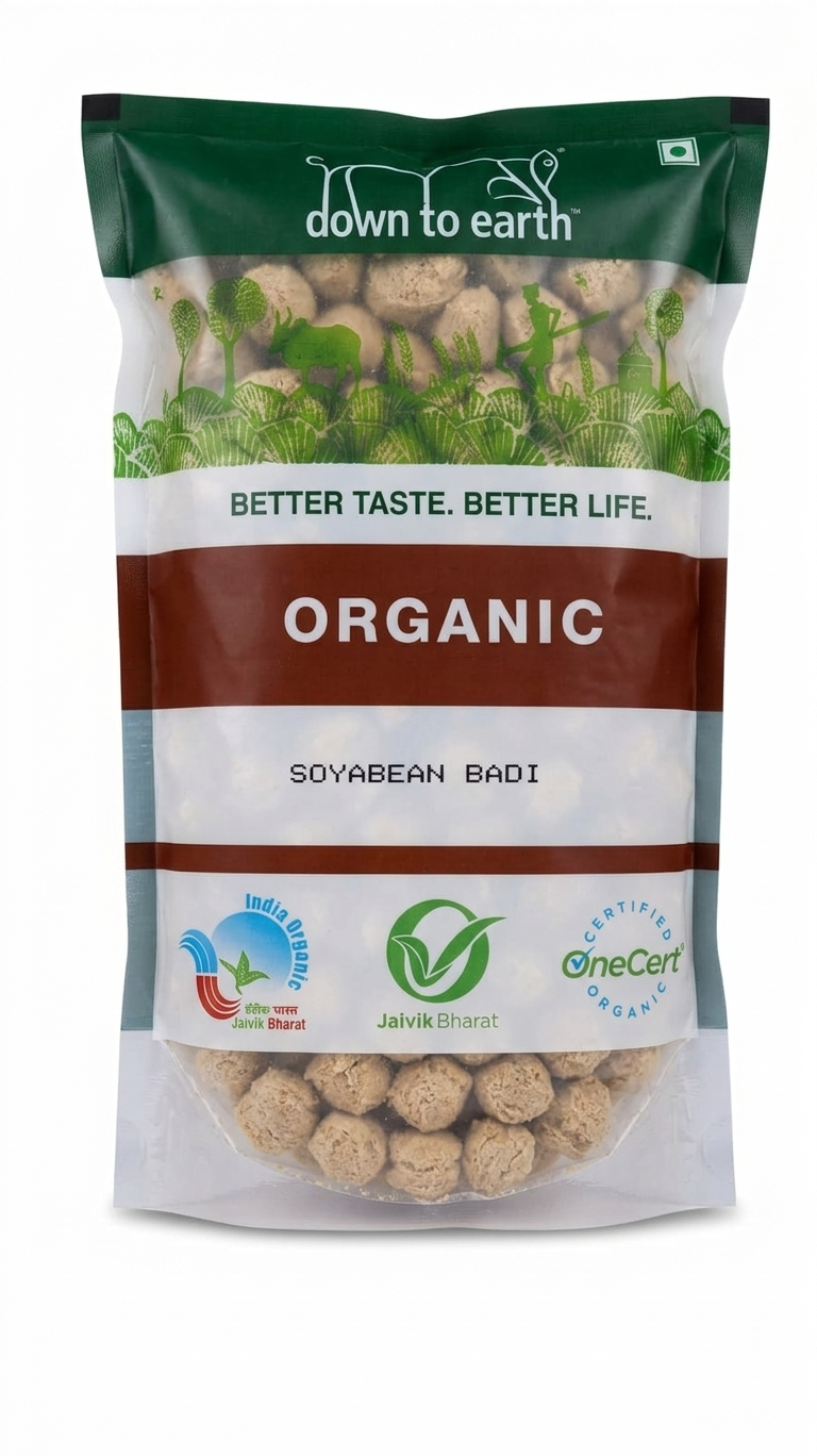 Soybean ( Badi )- Organic- Down to Earth- 250gm