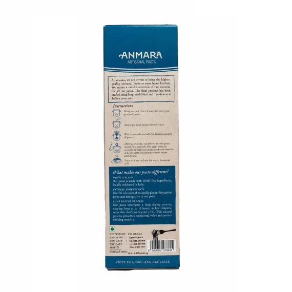 Rice Spaghetti Pasta – Natural - Italian - Gluten Free - Anmara – 250gm