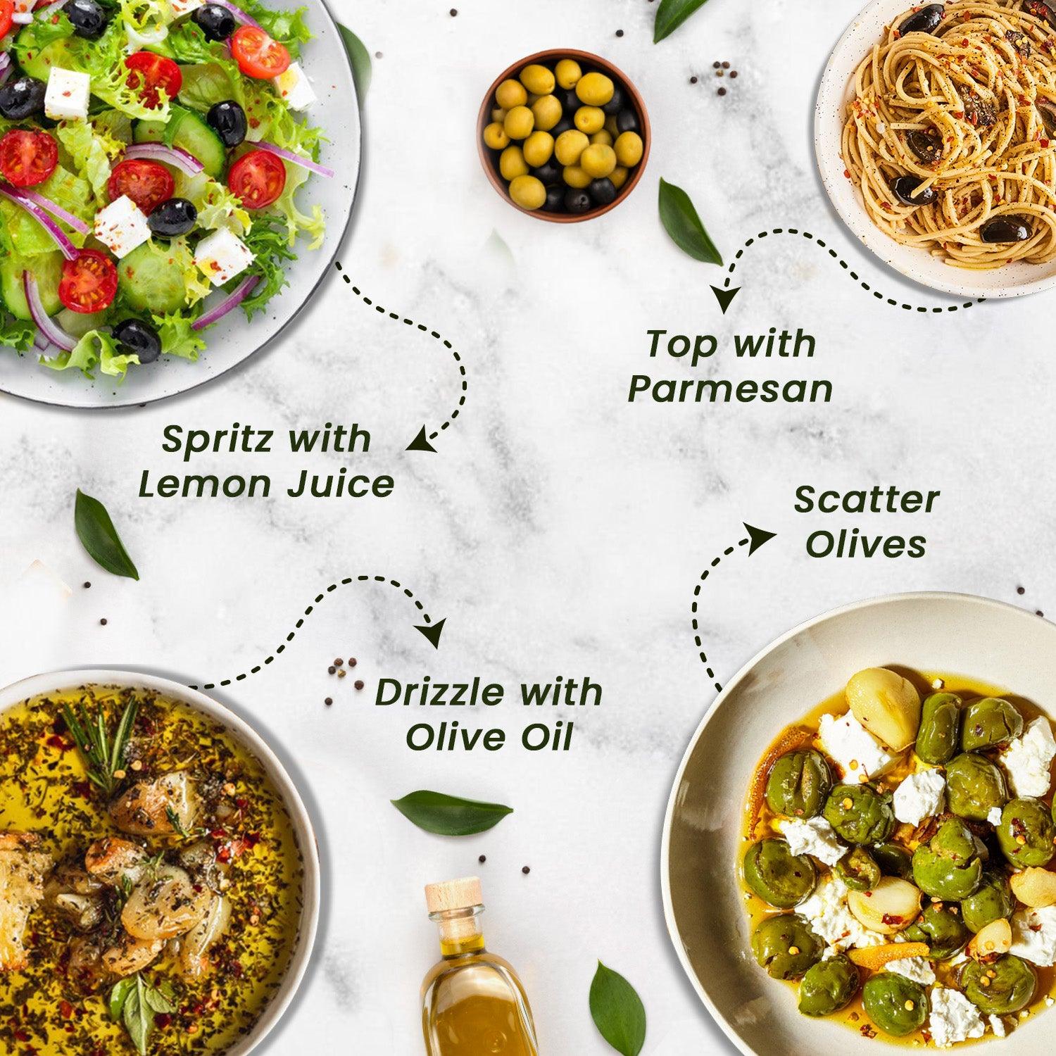 Olive Oil | Extra Virgin Olive Oil - Cold Extraction - Vegan, Gluten Free, Non GMO & Sugar Free - Sparta Gourmet - 500ml