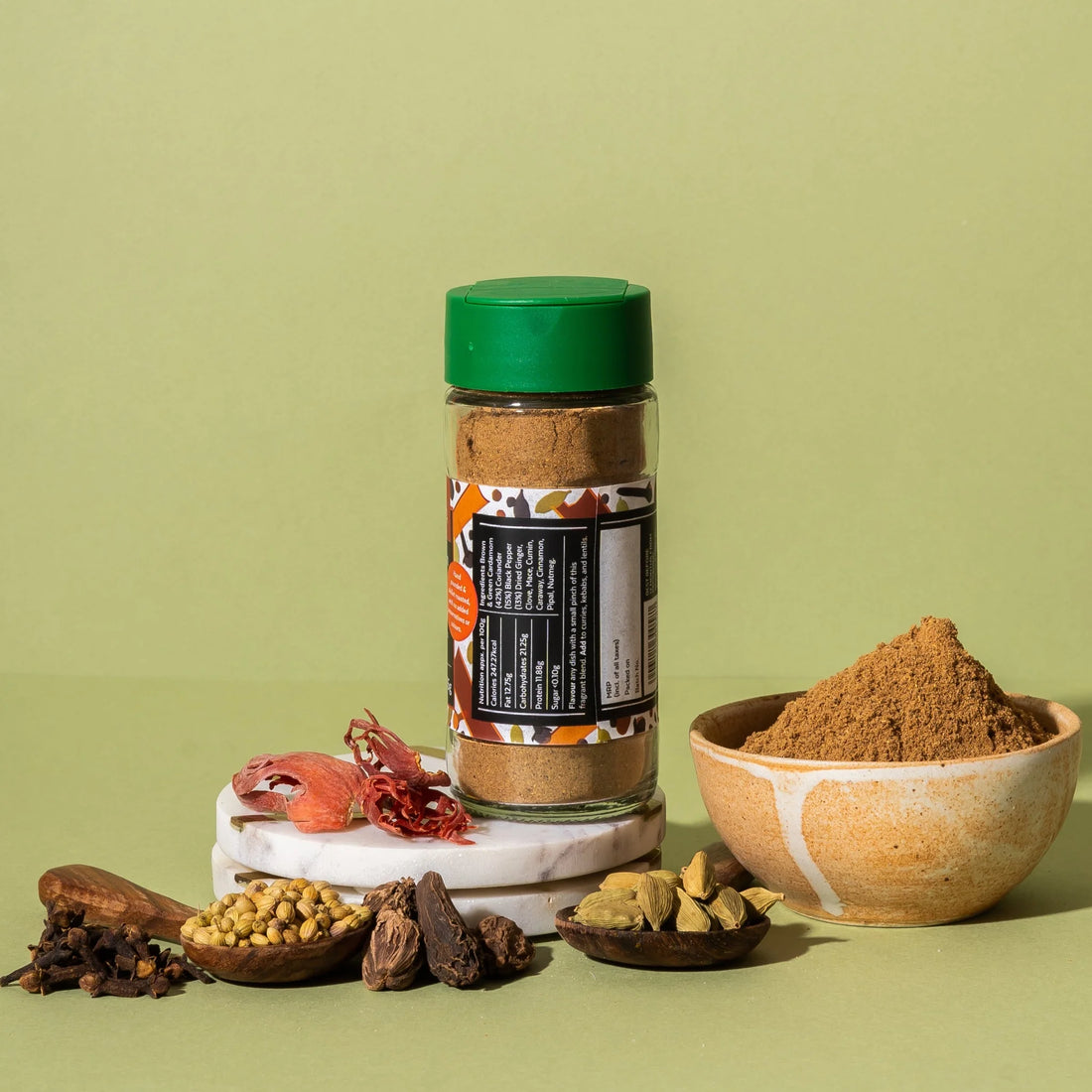 Garam Masala | Special Garam Masala - Natural - No Preservatives & No Artificial Coloring - Svaguna - 55gm