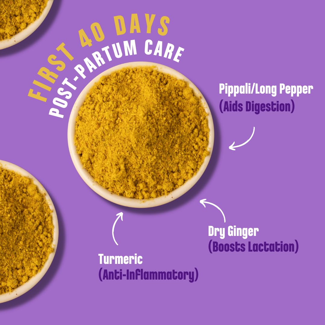 Spice Mix | Zing Masala Mix - First 40 Days - No Added Artificial Flavours, Colours Or No Preservatives. - Early Foods - 150gm