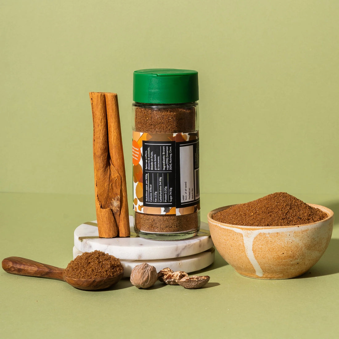 Sugar | Spiced Cinnamon Sugar - Aamra - 60gm
