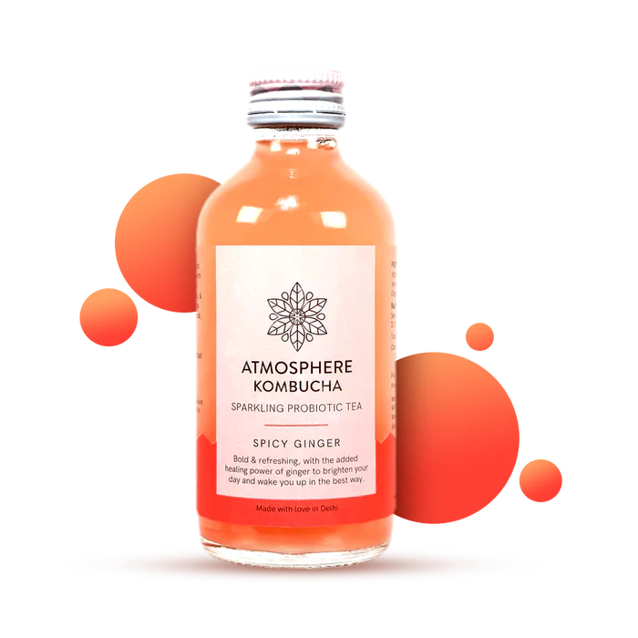 Spicy Ginger - Kombucha - Atmosphere - 210ml