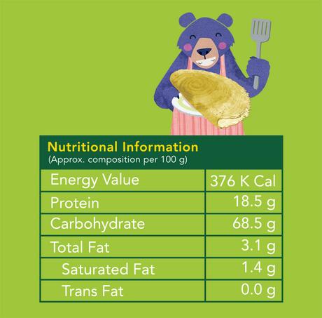 Millet Dosa: Spinach - No Maida & Low Salt - Slurrp Farm - 150gm