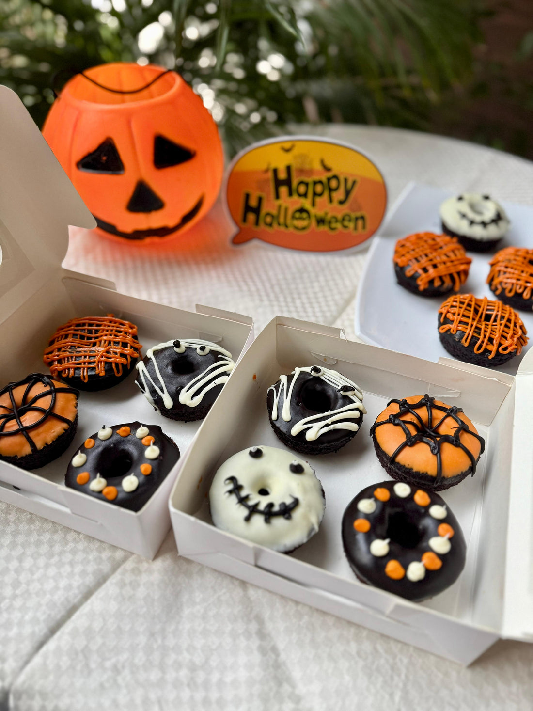 Donut | Spooky Halloween Donut - Vegan, Gluten Free & Refined Sugar Free - Nature&
