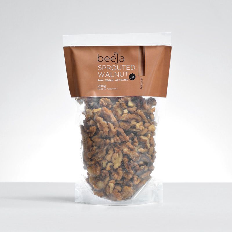 Walnut | Sprouted – Raw - Activated – Natural – Vegan – Beeja – 200gm