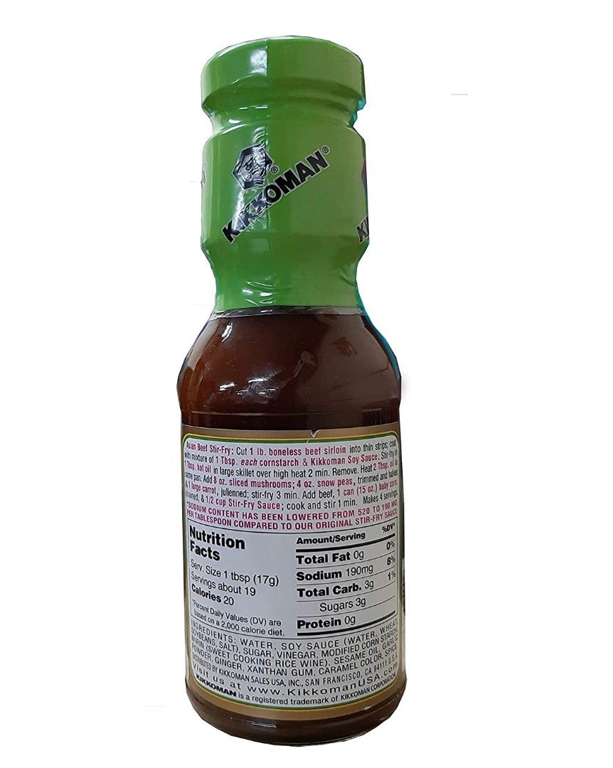 Stir Fry Sauce | No Added Preservatives – Kikkoman – 323ml