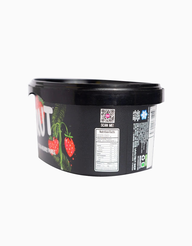 Puree | Strawberry Puree – Frozen – No Added Sugar, Flavours & No Added Preservatives – Frut – 1000gm