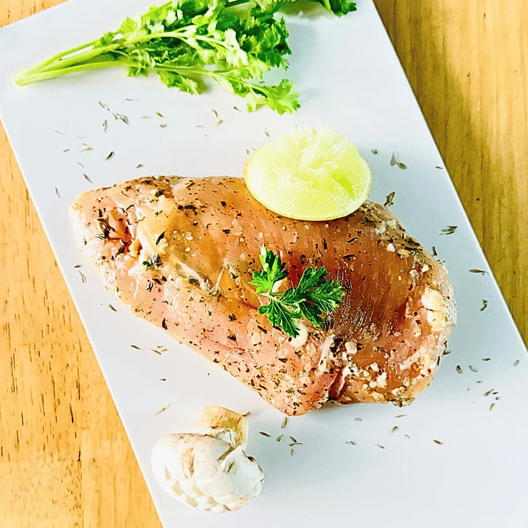 Mushroom Stuffed Chicken Breast – Fresh – Made with Organic Ingredients – Non GMO, Antibiotics & Hormone Free – 250gm