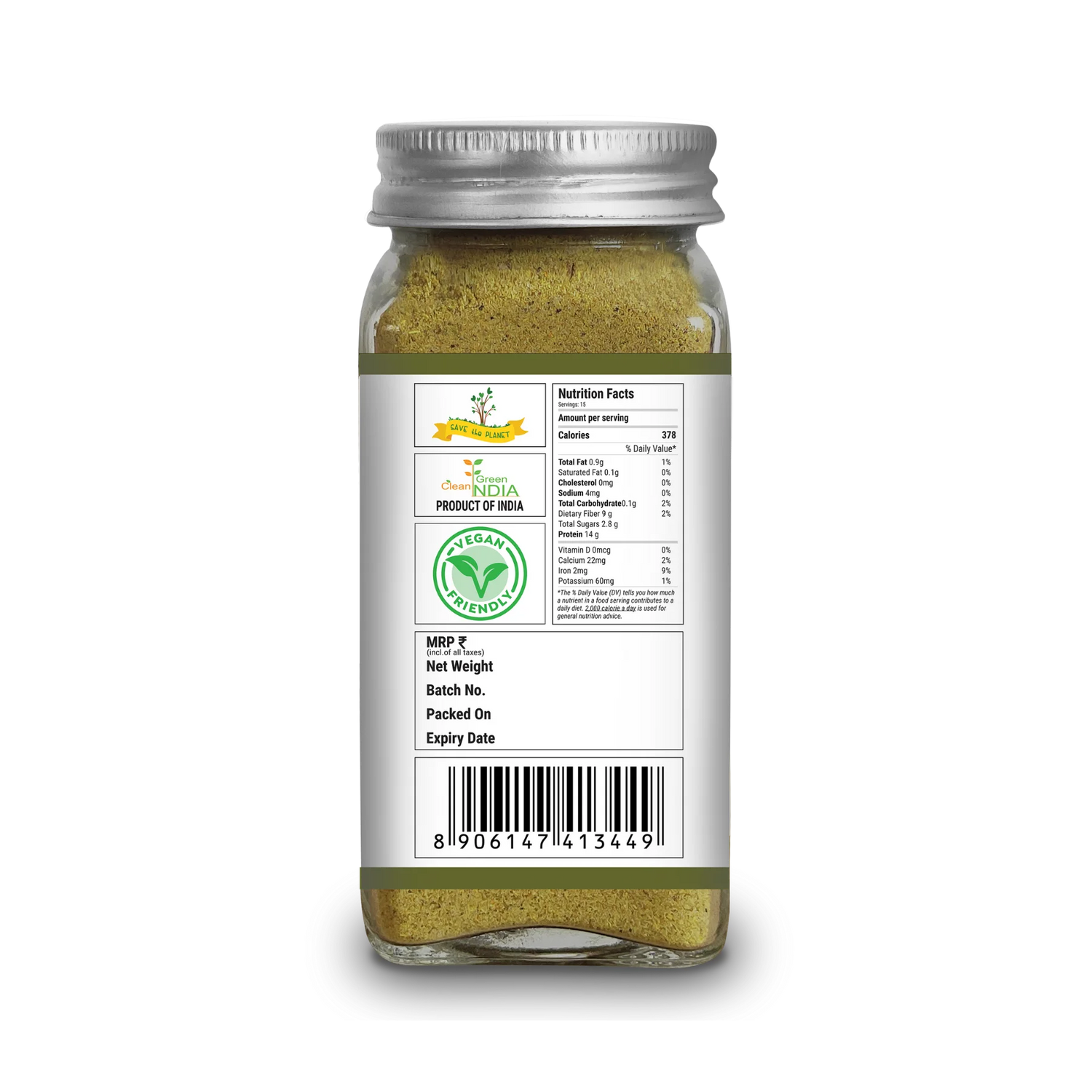 Sugar Away |  Vegan, No Fillers, Additives Or No Added Preservatives & No Added Sugar - Dawn Lee - 75gm