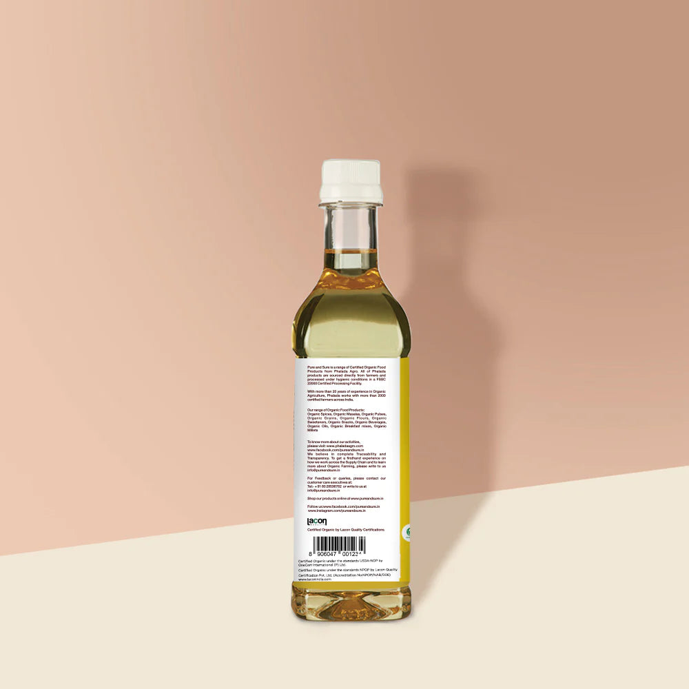Sunflower Oil | Cold Pressed - Organic - Pure and Sure - 1000ml