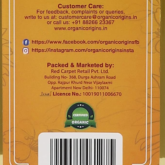 Sunflower Oil | Organic - Cold Pressed - Organic Origins - 1000ml