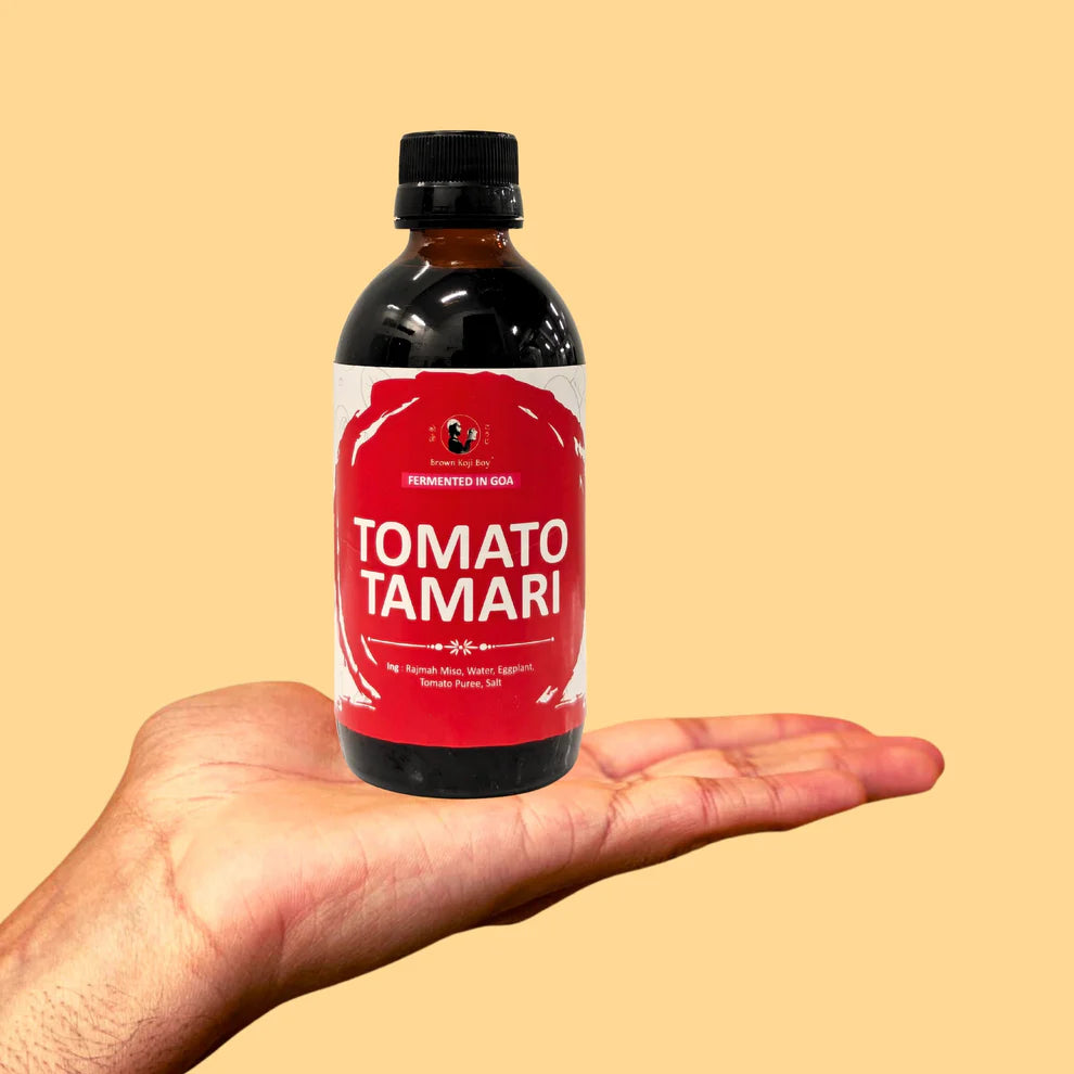 Soy Sauce | Tomato Tamari - Fermented – Gluten Free & Soy Free - Brown Koji Boy – 100gm