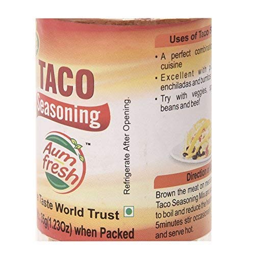 Taco Seasoning - Aum Fresh - 35gm