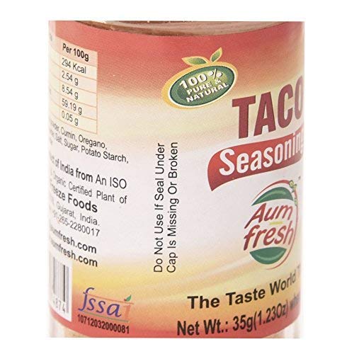 Taco Seasoning - Aum Fresh - 35gm