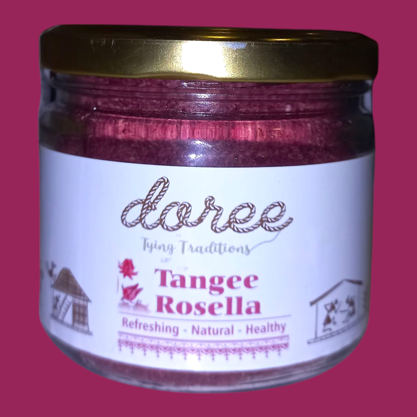 Tangee Rosella | Refreshing – Natural – Healthy -No Added Preservatives & No Added Artificial Colors Or Flavours – Doree – 200gm