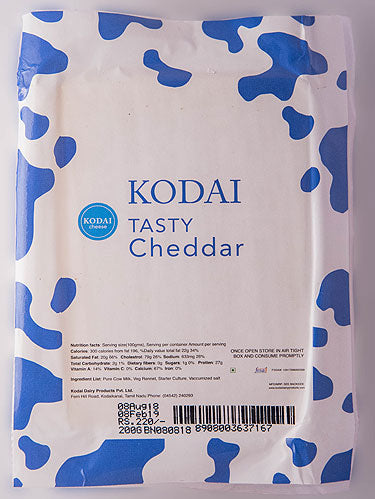 Tasty Cheddar - Pasteurized - Kodai - 200gm