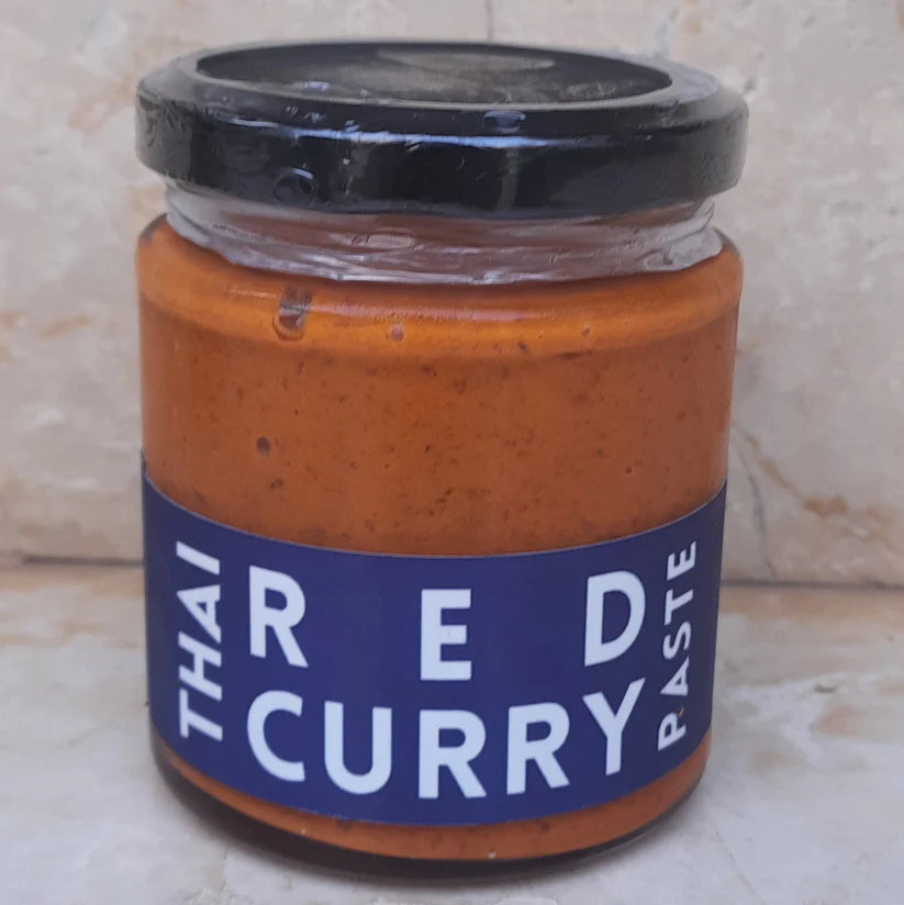 Curry Paste | Thai Red Curry Paste - Made With Cold Pressed Oil - No Added Flavors, Colors, Thickener & No Emulsifiers And Stabilisers – CHEF ZEHN – 200gm
