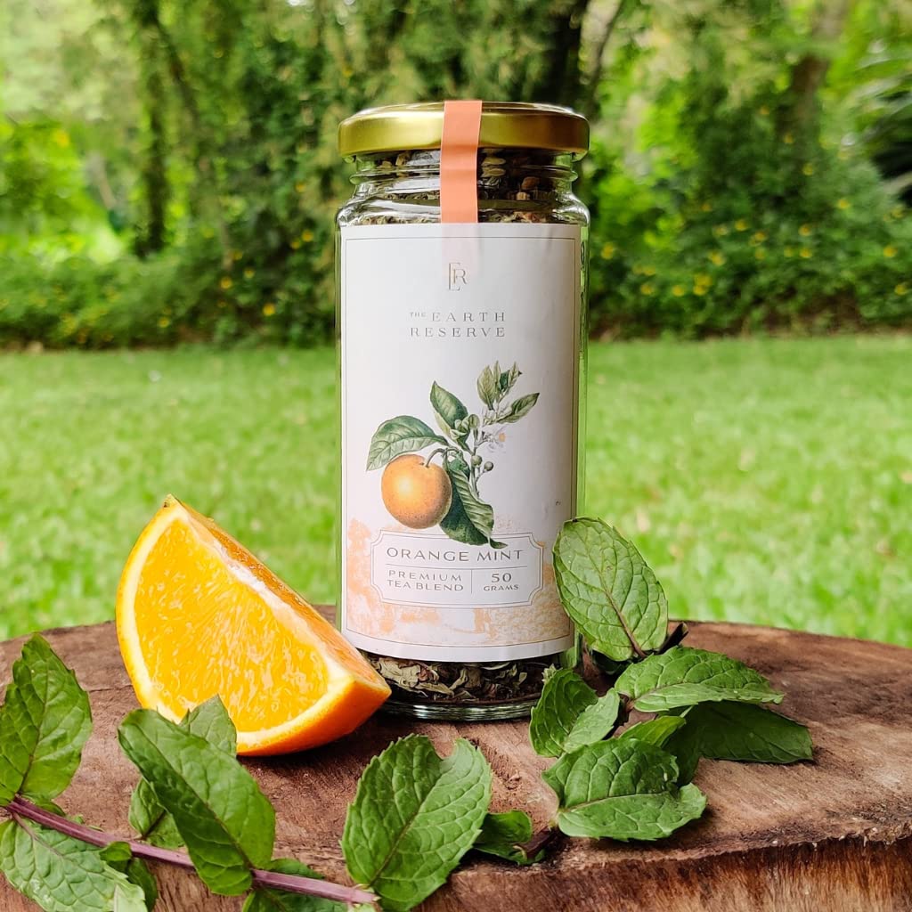 Tea | Orange & Mint Tea – The Earth Reserve – 50gm