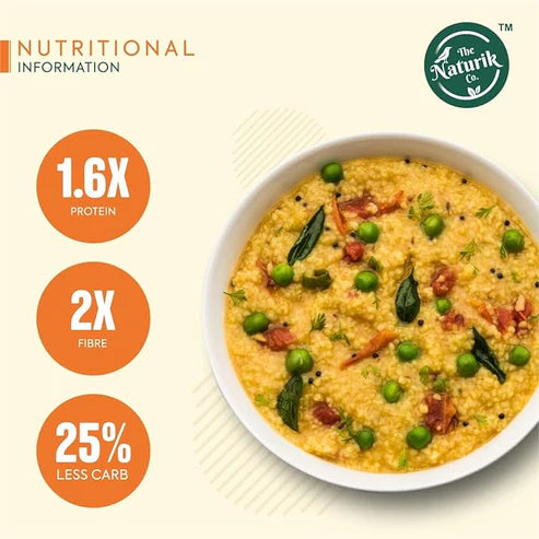 Millet Khichdi | Masala Millet Khichdi - Vegan, Gluten Free, No Maida, No Sugar, No Palm Oil & No Added Preservatives – The Naturik Co – 250gm