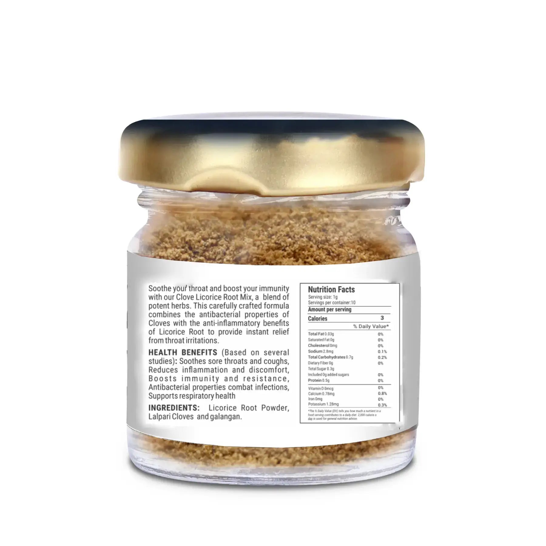 Throat Ease | A Potent Blend Of Liquorice And Clove - Dawn Lee - 20gm