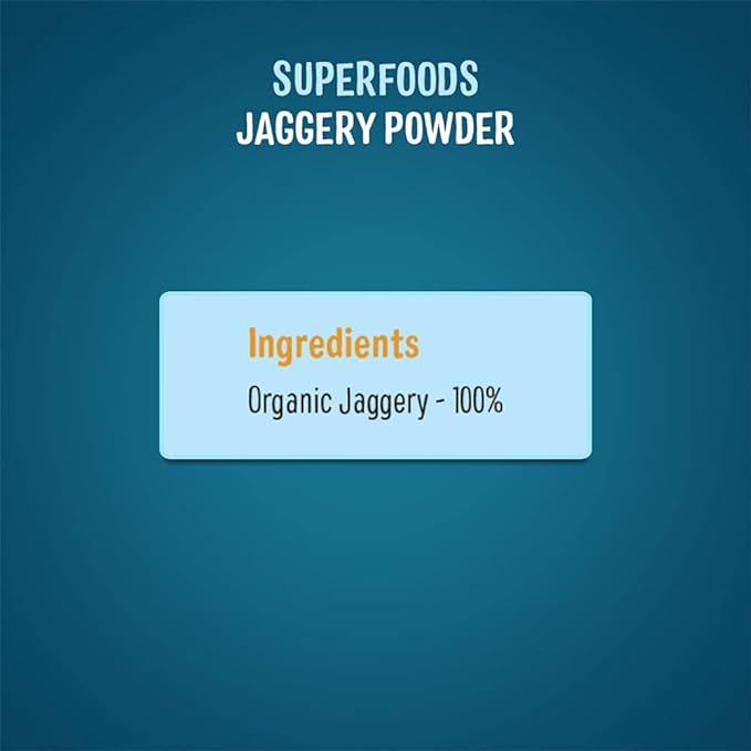 Jaggery Powder | USDA Organic - No Added Preservatives & Chemical Free - Timios - 100gm