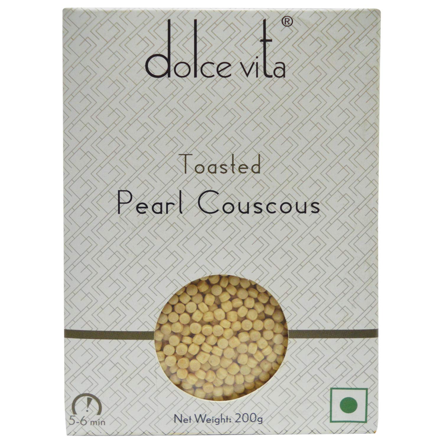 Toasted Pearl Couscous – Vegan - Dolce Vita – 200gm
