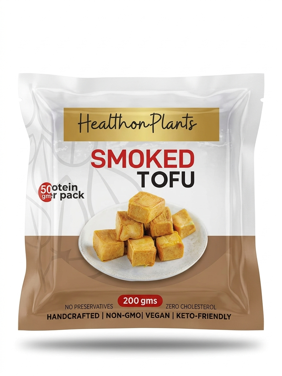 Tofu | Smoked Tofu - 38gm Protein Per Pack – High In Protein, Keto