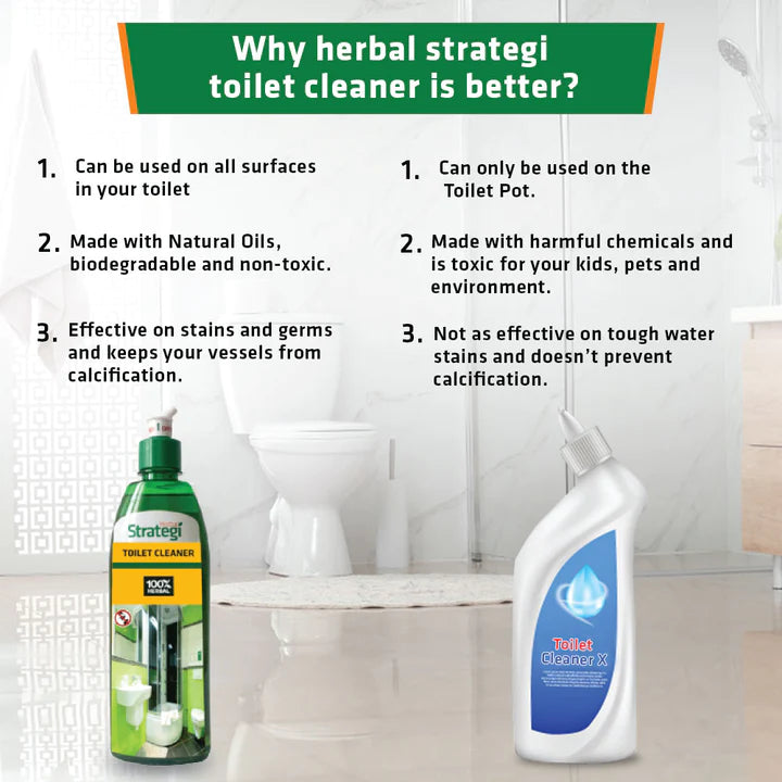 Toilet Cleaner - Herbal Strategi - 500ml