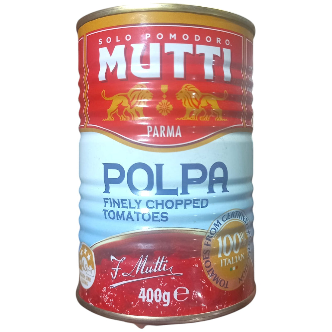 Tomato Pulp | Ideal For Sauces, Stews, Soups - 100% Italian – Mutti – 400gm