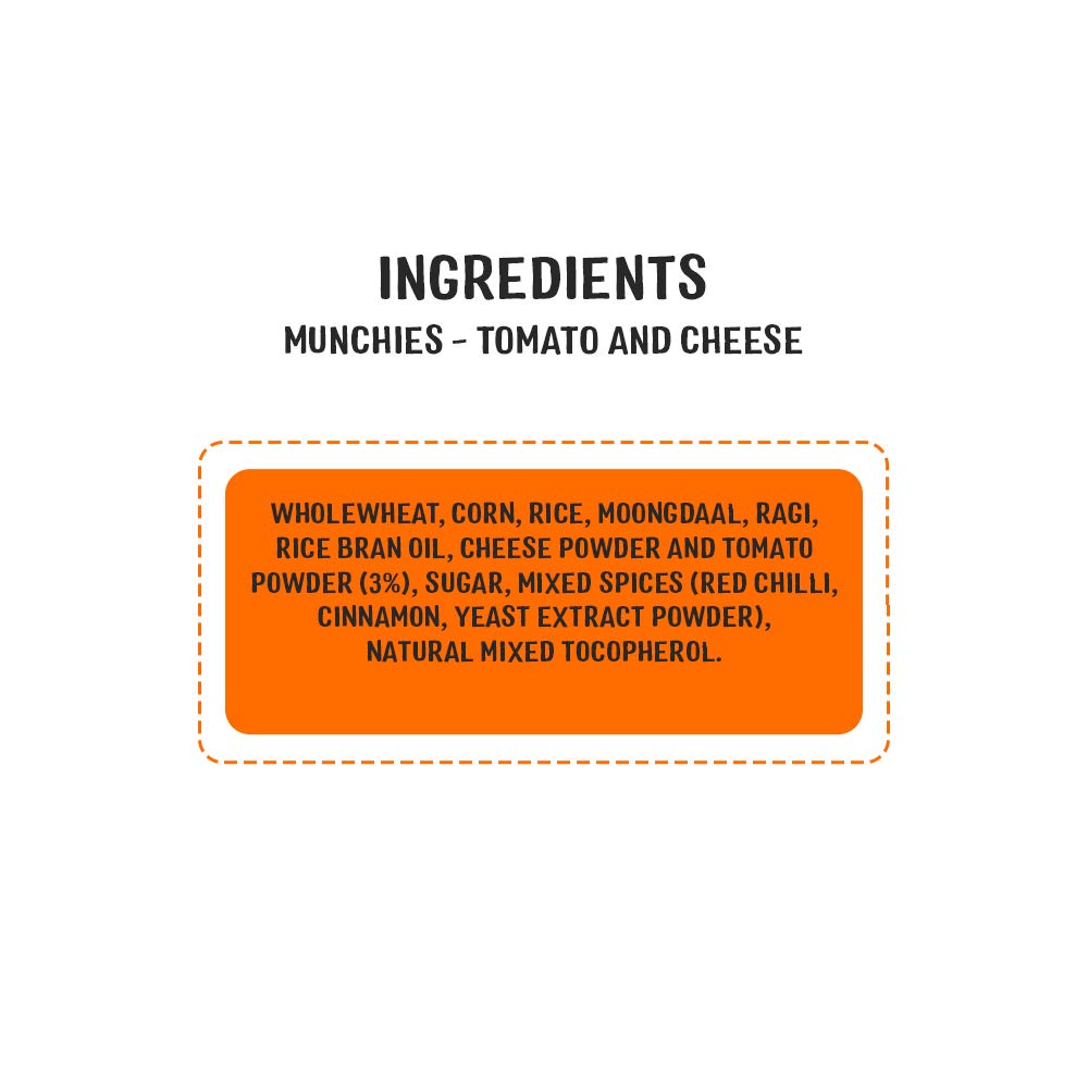 Tomato and Cheese Rings for Kids – Rich In Protein - Timios – 30gm