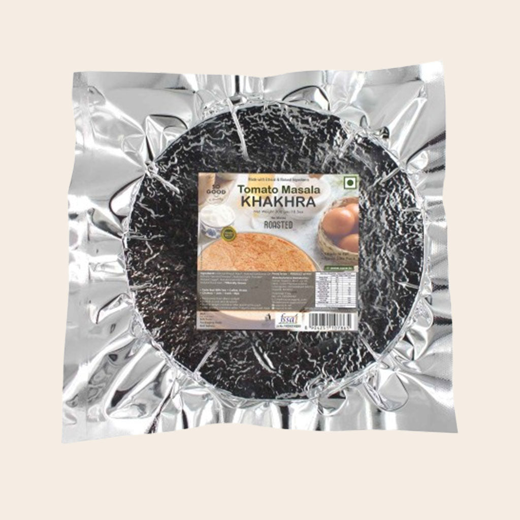 Khakhra | Tomato Masala Khakhra (Made With Ethical & Natural Ingredients) - Roasted - No Maida & No Added Preservatives - So Good - 300gm
