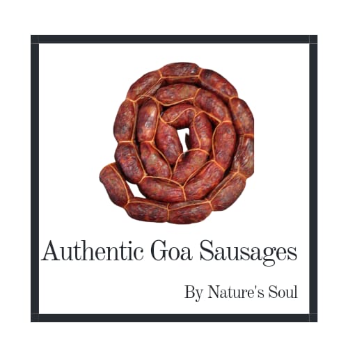 Chorizo Pork Sausage | Traditional (Goa) - Antibiotics And Hormone Free – No Artificial Preservatives - Nature’s Soul – 250gm