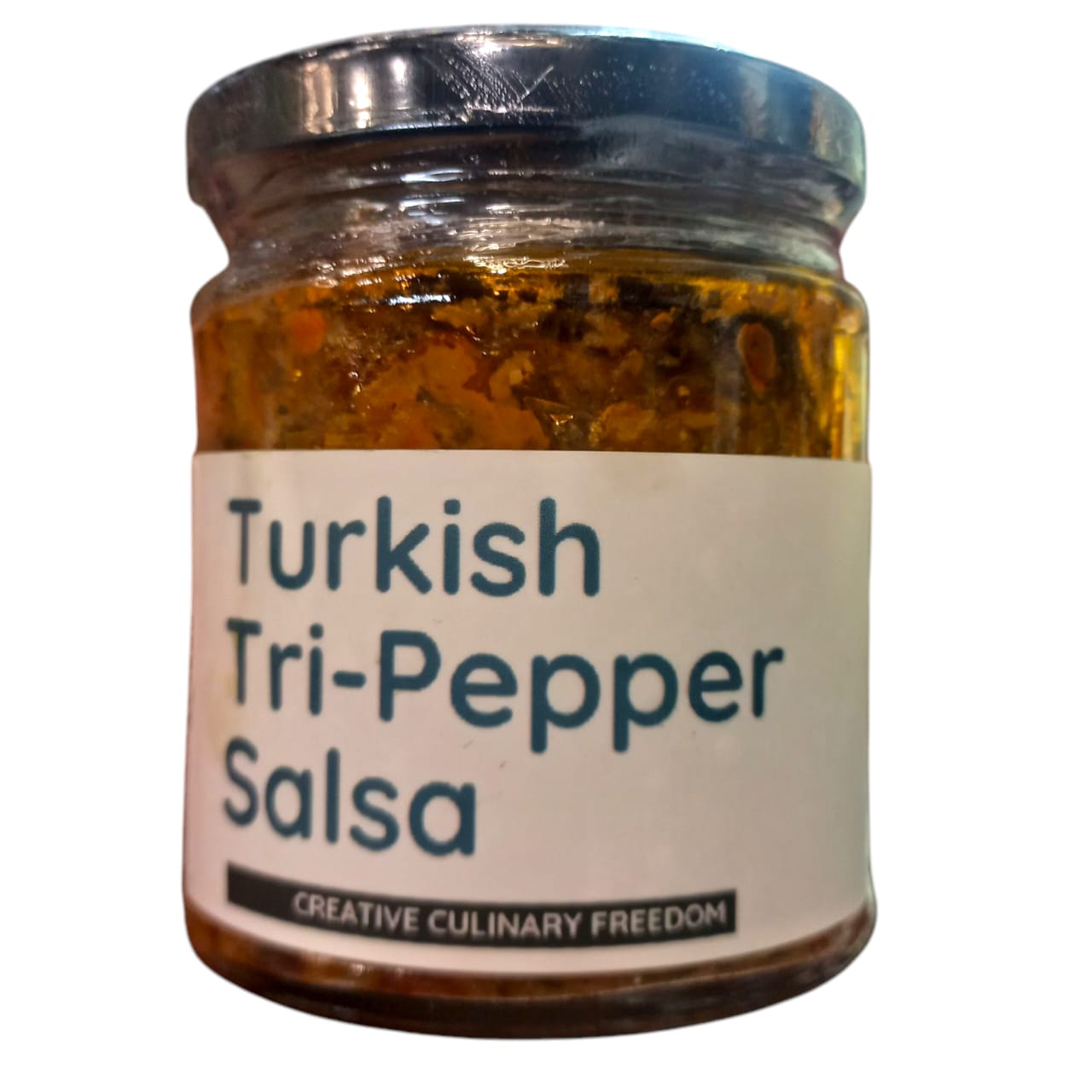 Tri-Pepper Salsa | Turkish – Made With Cold Pressed Oil & Rice Bran Oil – Vegan, No Added Flavors, Colors, Thickener & No Emulsifiers And Stabilisers – CHEF ZEHN – 200gm