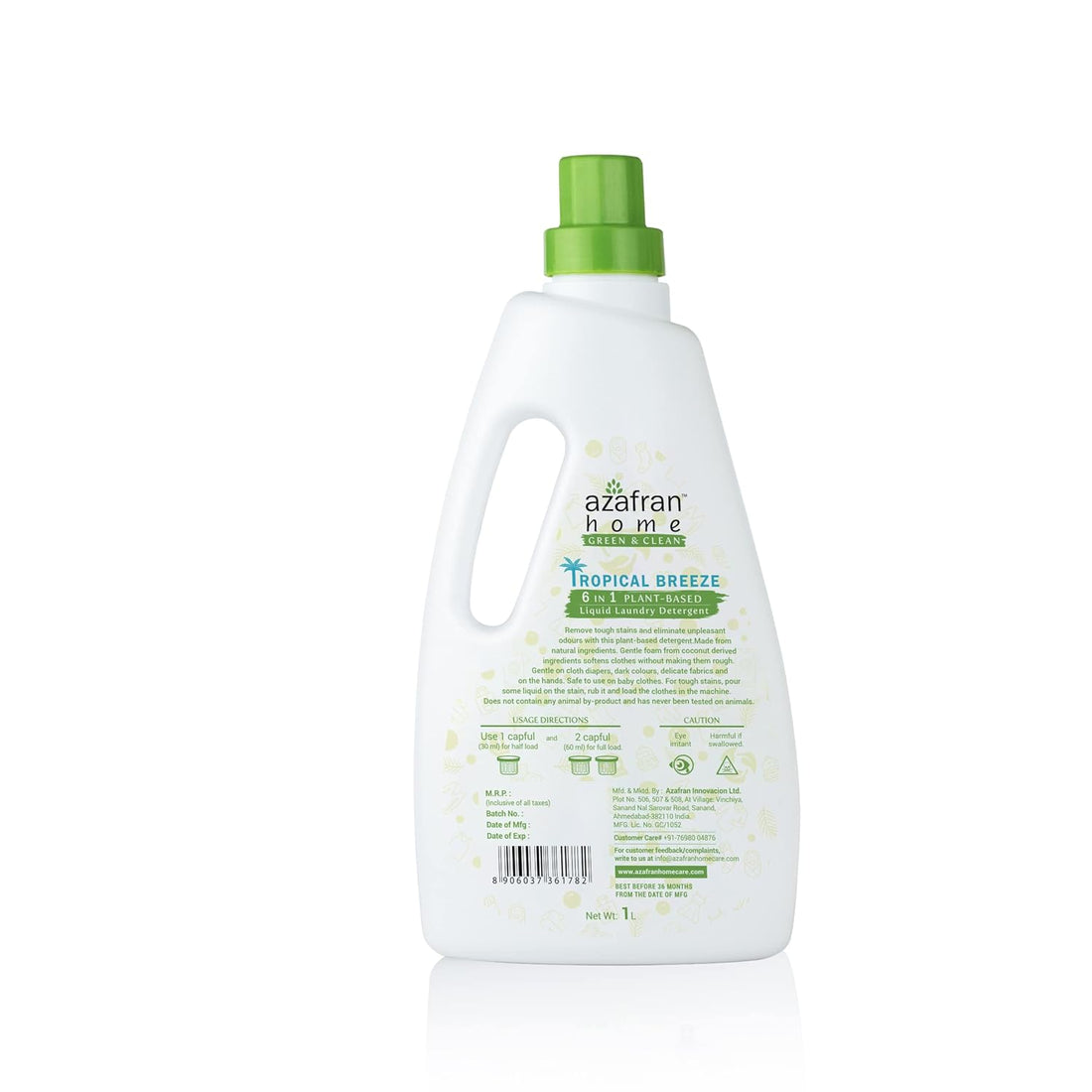 Tropical Breeze Liquid Detergent - Azafran - 1000ml