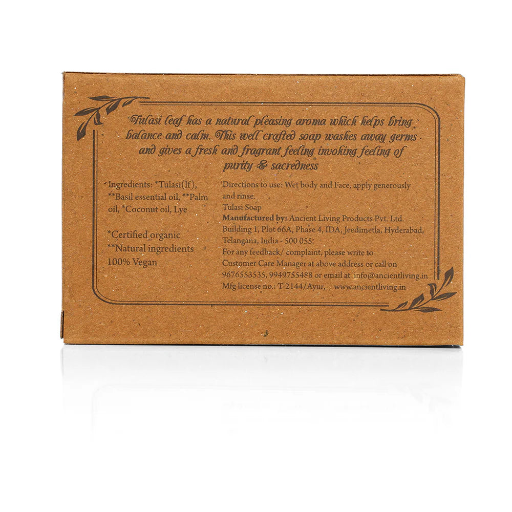 Tulsi Luxury Handmade Soap - Ancient living -  100gm