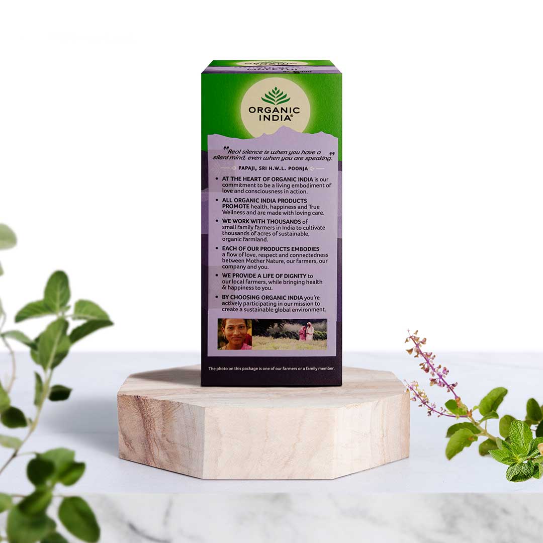 Tulsi Mulethi Tea - Caffeine Free - Organic India - 25Tea Bags