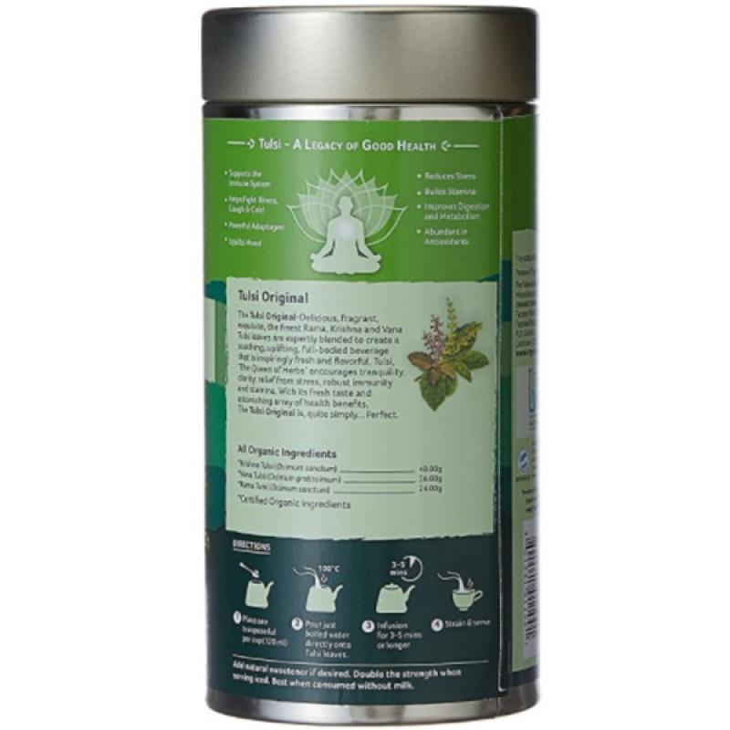 Tulsi Original Tea – Caffeine Free – Organic India – 100gm