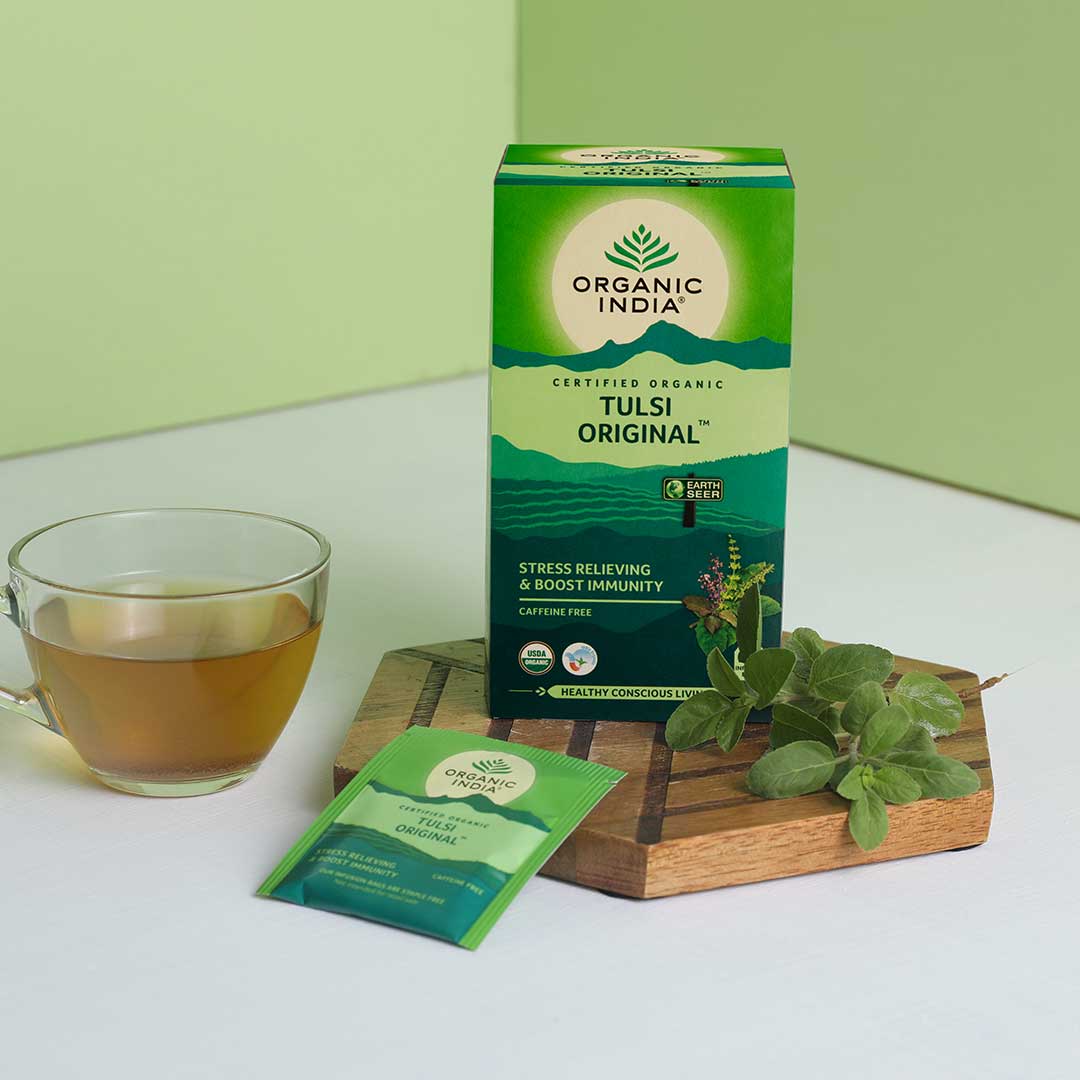 Tulsi Original - Caffeine Free - Organic India - 25Tea Bags