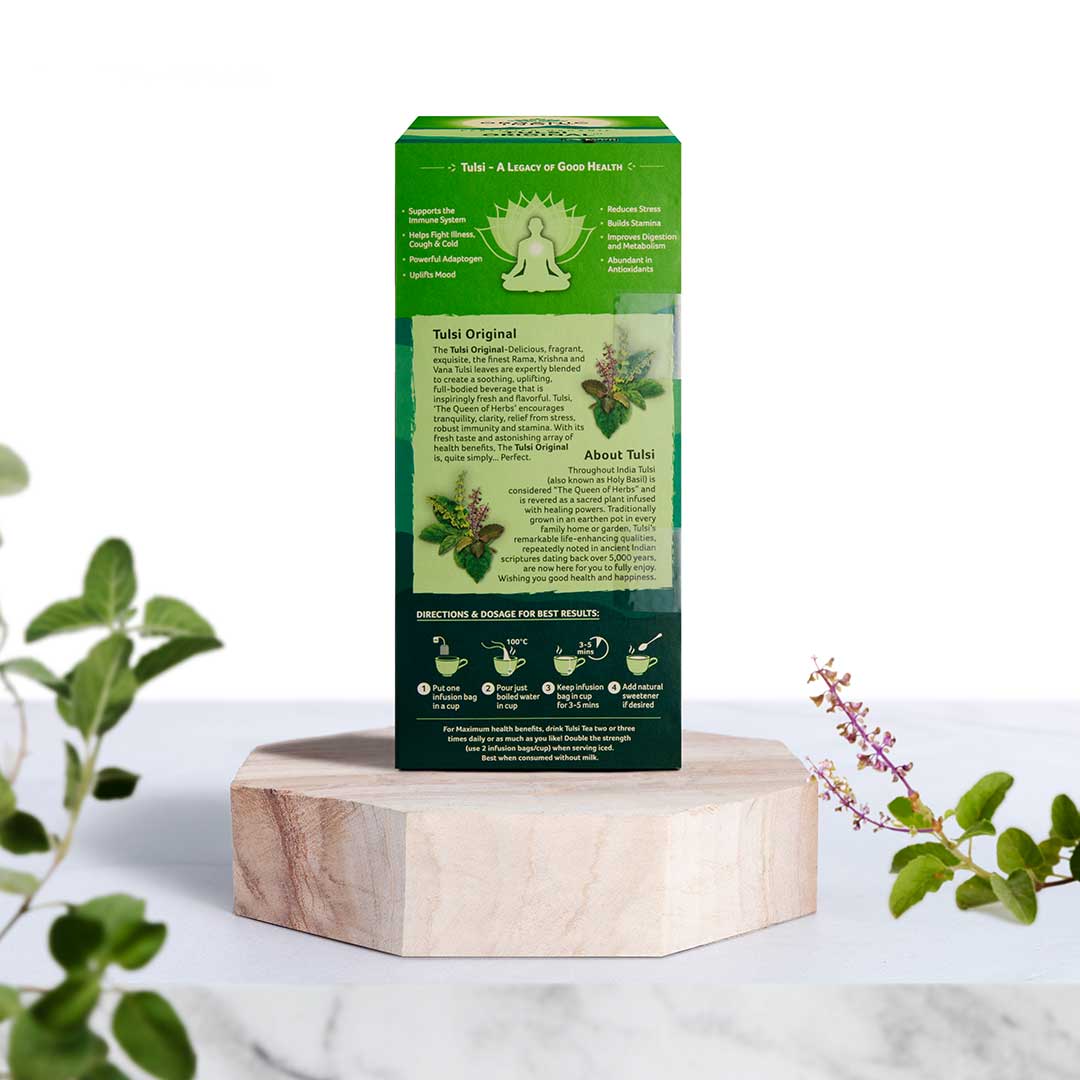 Tulsi Original - Caffeine Free - Organic India - 25Tea Bags