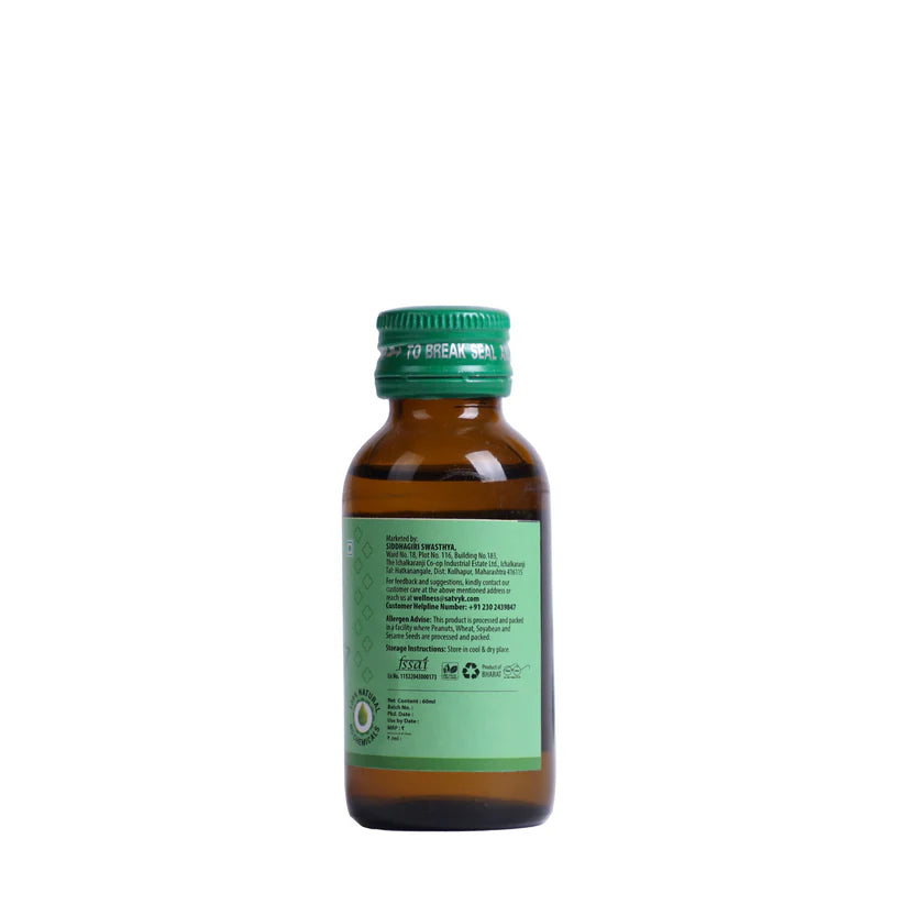 Tulsi Ark | 100% Natural - No Added Chemical - Satvyk - 60ml