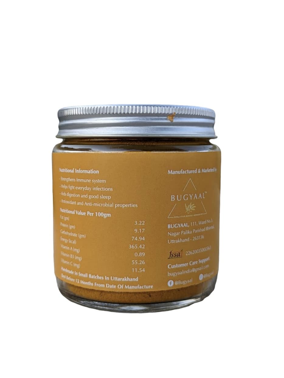Turmeric Latte Blend - Natural - Indian - Immunity Elixir - Bugyaal - 50gm