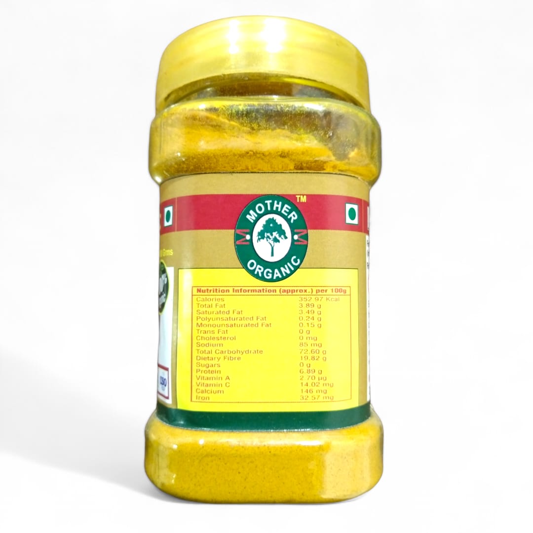 Turmeric Powder - Mother Organic - 100gm