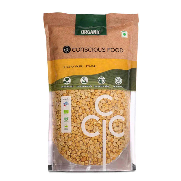 Arhar Dal | Pigeon Pea (Tur Dal) – Conscious Food – 500gm