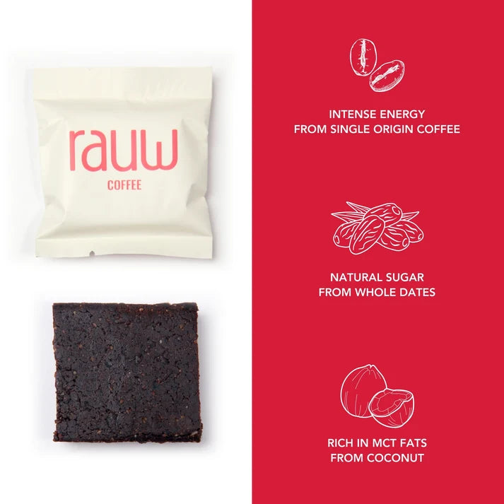 Chocolate | Coffee Nutrition Bite- Enriched Superfood - No Preservative, artificial flavors or emulsifiers - Rauw - 20gm