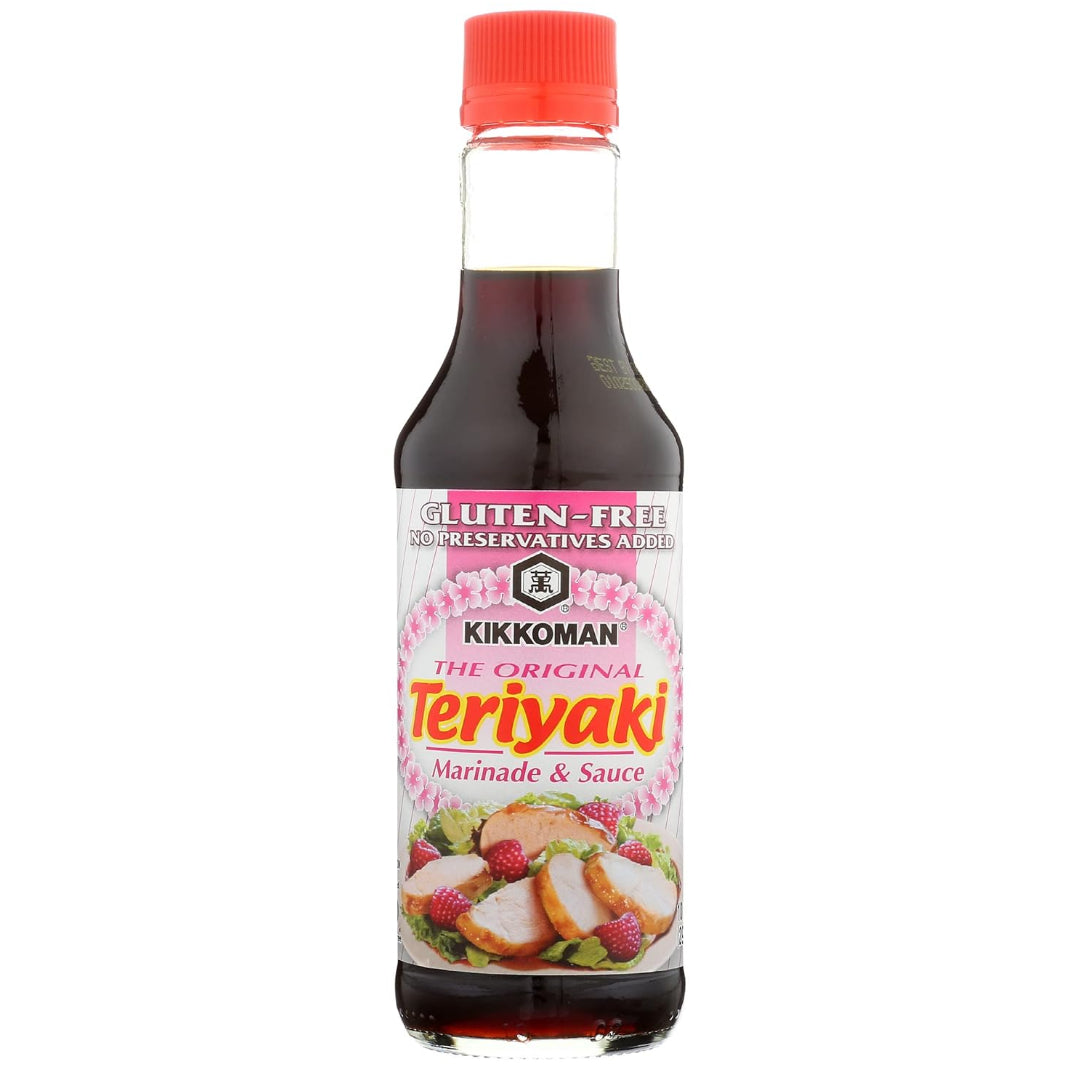Teriyaki Marinade & Sauce | Gluten Free, No High Fructose Corn Syrup & No Preservatives Added - Kikkoman - 250ml